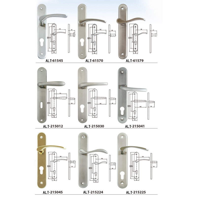 ALT002 ​​Aluminium paneeldeurkruk